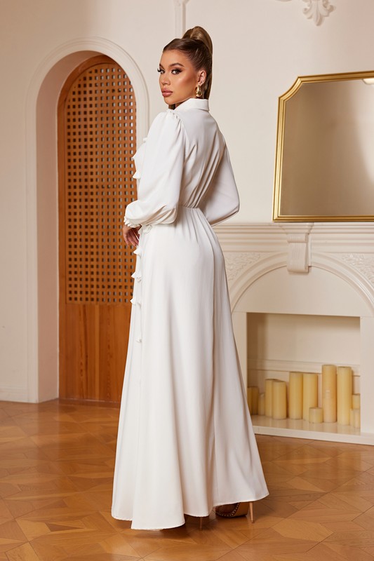 Solid Color Maxi Dress