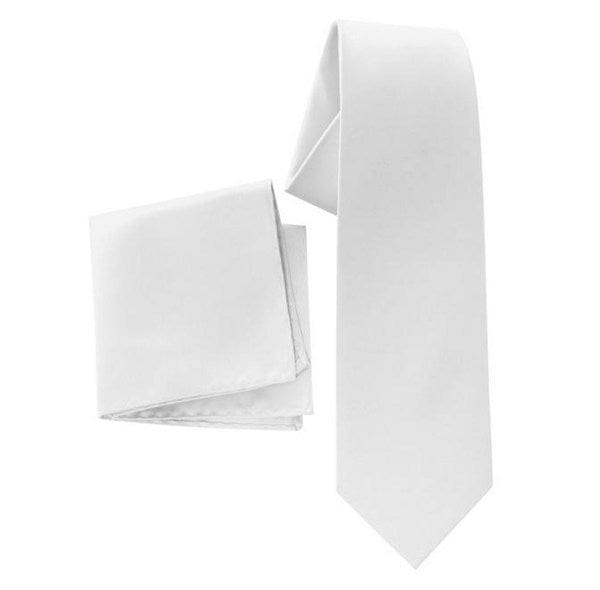 White Tie Hanky Set