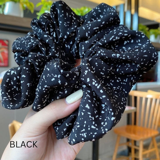 LEOPARD PRINT SCRUNCHIES HAIRBAND