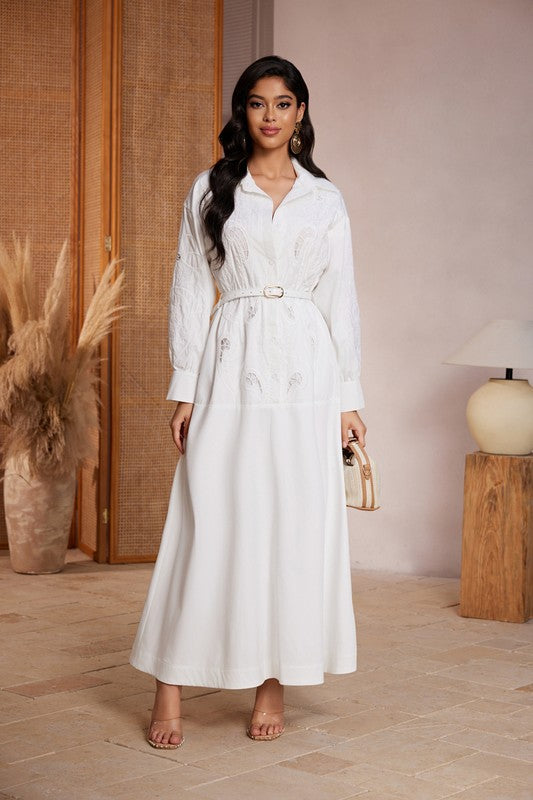 Solid Color Maxi Dress